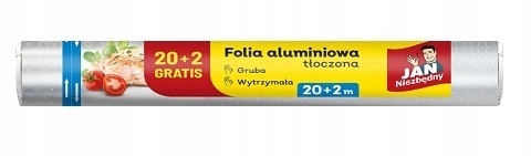 JN Folia aluminiowa 20m