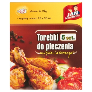 JN Torebki do pieczenia 25x38 5 szt
