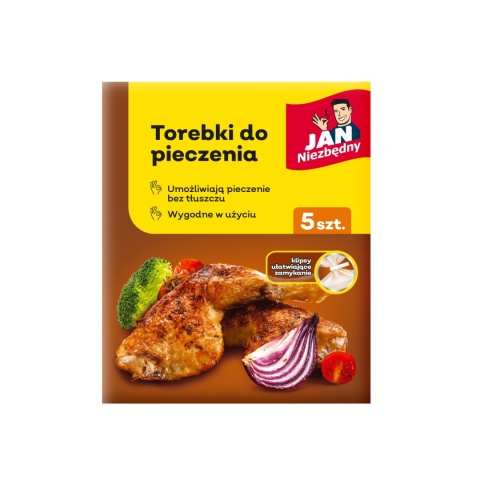JN Torebki do pieczenia 25x38 5 szt