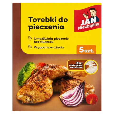 JN Torebki do pieczenia 25x38 5 szt