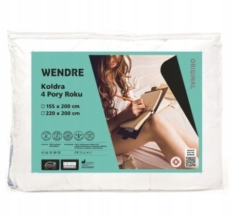 KOŁDRA Quilt Cztery Pory Roku 220x200cm