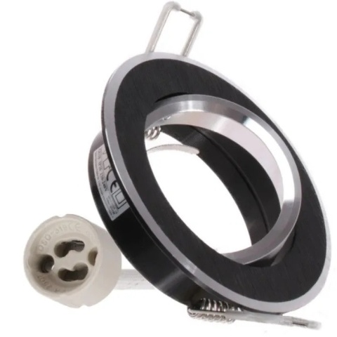 Oprawa podtyn POLUX EAST OPAL-IOA84B2 ALUM 2IN1 CZARNA SZCZOTKOWANA