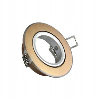 Oprawa podtyn POLUX EAST OPAL-IOA84G2 ALUM 2IN1 ZŁOTA SZCZOTKOWANA