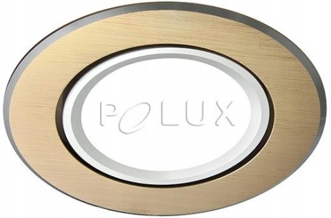 Oprawa podtyn POLUX EAST OPAL-IOA84G2 ALUM 2IN1 ZŁOTA SZCZOTKOWANA