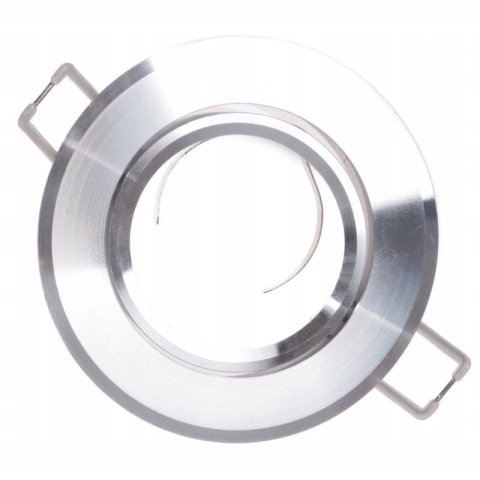 Oprawa podtyn POLUX EAST OPAL-IOA84S1 alum 2w1 srebrny połysk