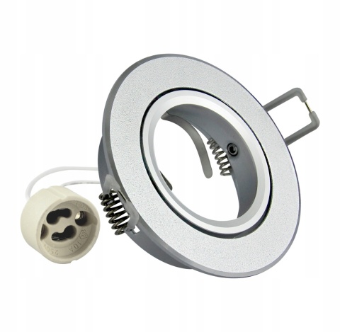 Oprawa podtyn POLUX EAST OPAL-IOA84S1 alum 2w1 srebrny połysk