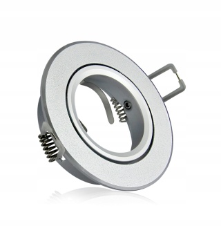 Oprawa podtyn POLUX EAST OPAL-IOA84S3 alum. 2w1 srebrny piaskowana