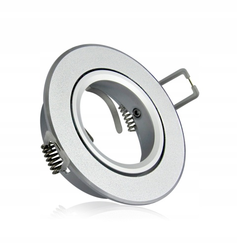 Oprawa podtyn POLUX EAST OPAL-IOA84S3 alum. 2w1 srebrny piaskowana