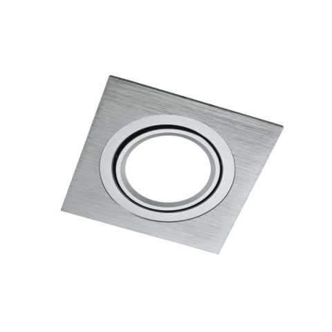 Oprawa podtyn POLUX SOUTH OPAL-IQA92S2 alum. 2w1 srebrny szczot. kwadrat