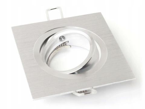 Oprawa podtyn POLUX SOUTH OPAL-IQA92S2 alum. 2w1 srebrny szczot. kwadrat