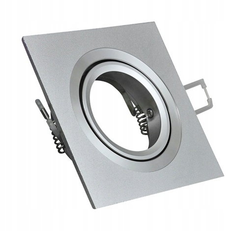 Oprawa podtyn POLUX SOUTH OPAL-IQA92S2 alum. 2w1 srebrny szczot. kwadrat