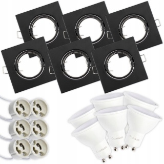 Oprawa sufit.ruchoma POLUX OPIN-IO.A90G1 stal kwadrat patyna