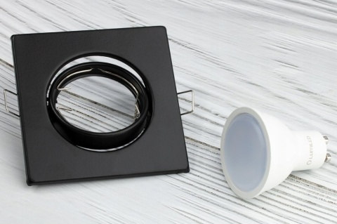 Oprawa sufit.ruchoma POLUX OPIN-IO.A90G1 stal kwadrat patyna