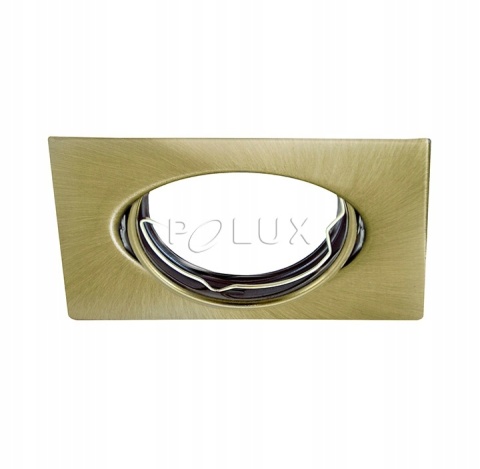 Oprawa sufit.ruchoma POLUX OPIN-IO.A90G1 stal kwadrat patyna