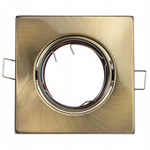 Oprawa sufit.ruchoma POLUX OPIN-IO.A90G1 stal kwadrat patyna