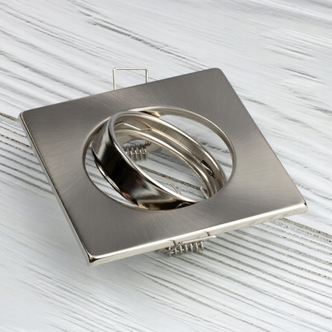 Oprawa sufit.ruchoma POLUX OPIN-IO.A90N1 stal kwadratowa nikiel mat