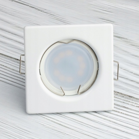 Oprawa sufit.ruchoma POLUX OPIN-IO.A90W1 stal kwadratowa biała