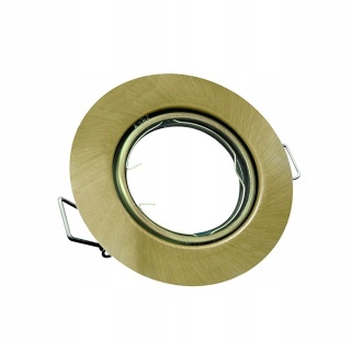 Oprawa sufit.ruchoma POLUX OPIN-IOA90G1 stal okrągła patyna