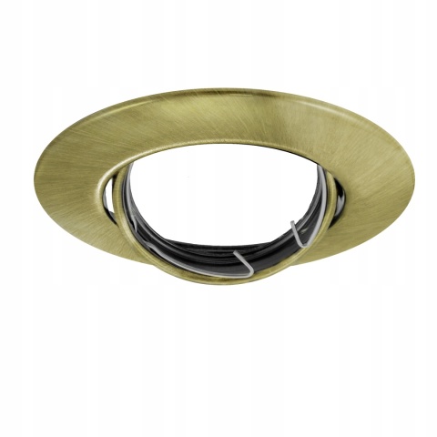 Oprawa sufit.ruchoma POLUX OPIN-IOA90G1 stal okrągła patyna