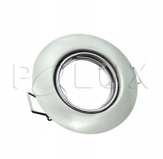 Oprawa sufit.ruchoma POLUX OPIN-IOA90N1 stal okrągła nikiel mat