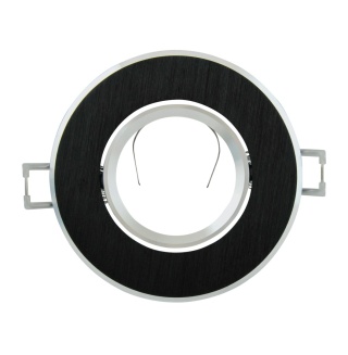 Oprawka podtynk POLUX WEST OPAL-IOA95B2 alum 2in1 czarna szczotkowana