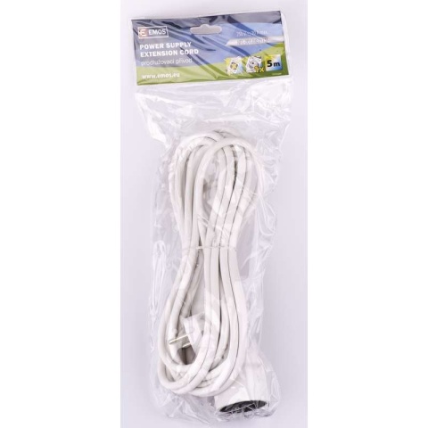 PRZEDŁUŻACZ Z UZIEMIENIEM / 1G / 5M