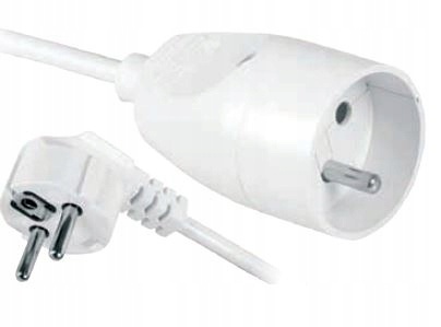 PRZEDŁUŻACZ Z UZIEMIENIEM / 1G / 5M