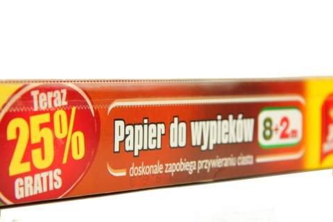 Papier do wypieków/8m/jn