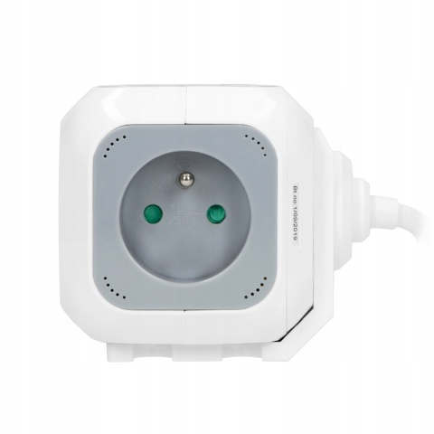 Przedłużacz 4 krotny 2P+Z, ładowarka 2xUSB, 1,4m