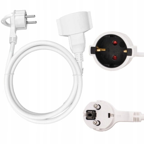 Przedłużacz domowy 3m 1x2P+Z,H05VV-F 3x1,5 / OR-AE-13194/3M