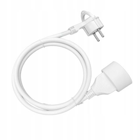 Przedłużacz domowy 5m 1x2P+Z,H05VV-F 3x1,5