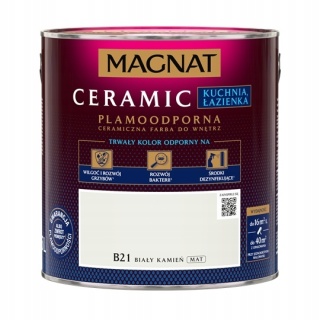ŚNIEŻKA MAGNAT KitchBat biały kamień B21 2,5L