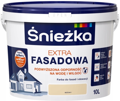 Śnieżka Extra Fasadowa Beżowy 10L N