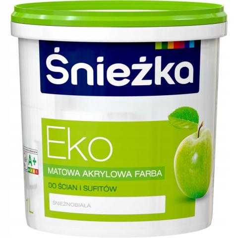 Śnieżka EKO biały 1L. /zgrz.6/