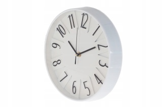 ZEGAR ŚCIENNY 248MM 2ASS CLR