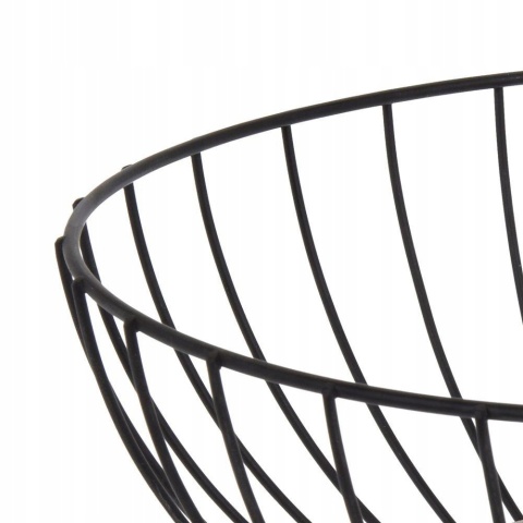 FRUIT BASKET METAL DIA28XH12CM