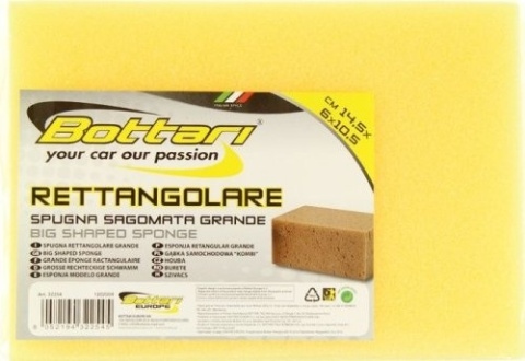 Gąbka KOMBI prostokątna 14,5x10,56cm