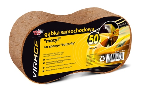 Gabka samochodowa MOTYL VIRAGE Moje Auto (97-003)