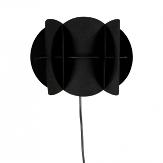 Lampa ścienna Corridor czarna 27cm Dutchbone