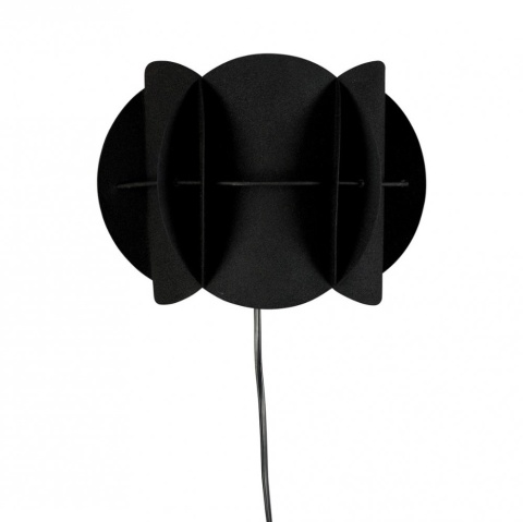 Lampa ścienna Corridor czarna 27cm Dutchbone