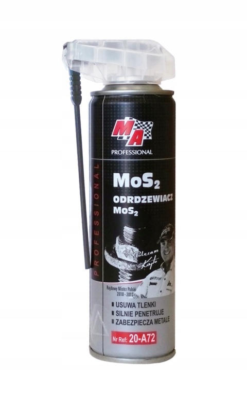 MA PROFESSIONAL - Odrdzewiacz Mos2 250ml - Aplikator