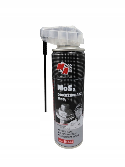 MA PROFESSIONAL - Odrdzewiacz Mos2 250ml - Aplikator