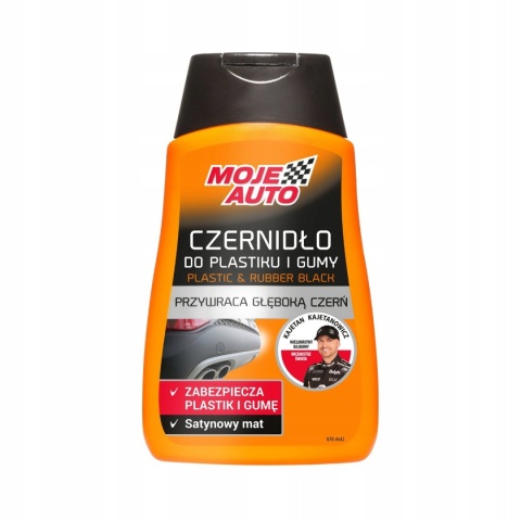 MOJE AUTO - Czernidło do plastiku i gumy 250 ml