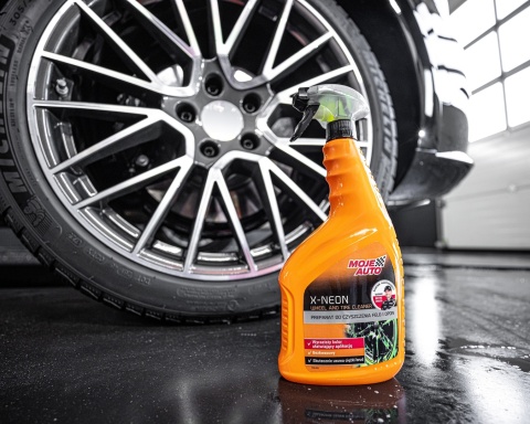 MOJE AUTO - Preparat do felg i opon X-NEON 750ml - Atomizer