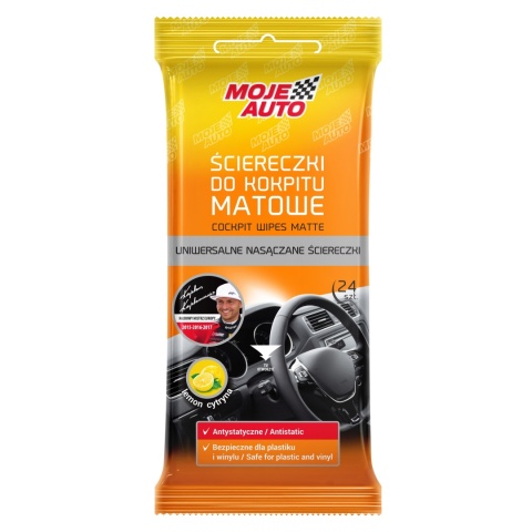 MOJE AUTO - Softi - Ściereczki do Kokpitu Matowe 24 szt.