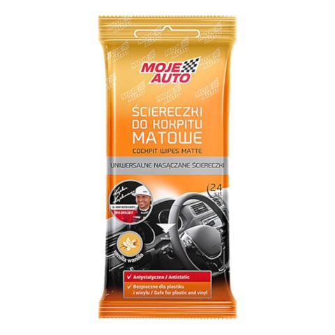 MOJE AUTO - Softi - Ściereczki do Kokpitu Matowe 24 szt.