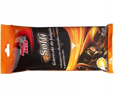 MOJE AUTO - Softi - Ściereczki do Kokpitu Matowe 24 szt.