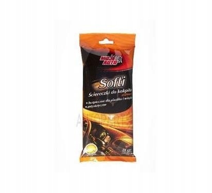 MOJE AUTO - Softi - Ściereczki do Kokpitu Matowe 24 szt.