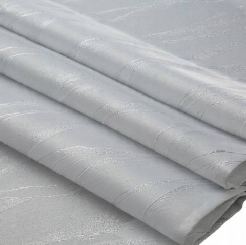 OBRUS DEKORACYJNY CHO/ERIKA/B+SREB 140X180 B+SREB