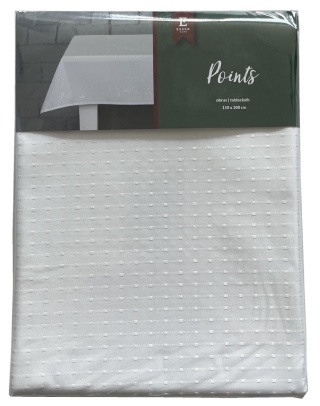 POINTS OBRUS ŻAKARDOWY 69857-BIA-C1318-OB